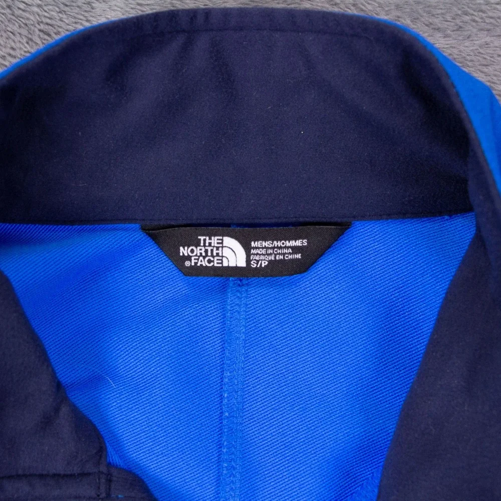 The North‎ Face Mens Apex Bionic Softshell Jacket Blue Full Zip Size S Windwall